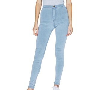 American Apparel Light Wash The Easy Jean